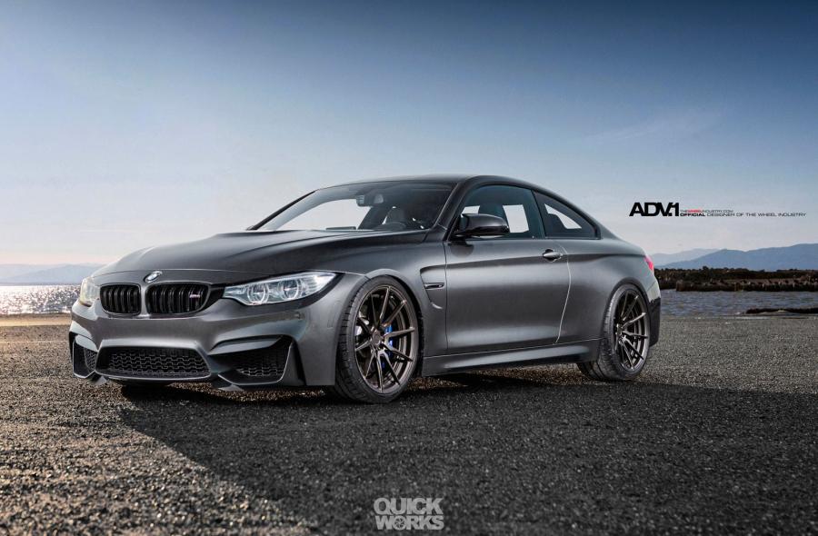 BMW M4 Coupe on ADV.1 Wheels (ADV10MV2CS) '2014